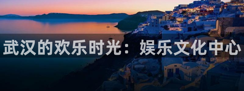 万赢娱乐5招商：武汉的欢乐时光：娱乐文化中心